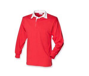 Front Row FR100 - Classic Rugby Shirt Red