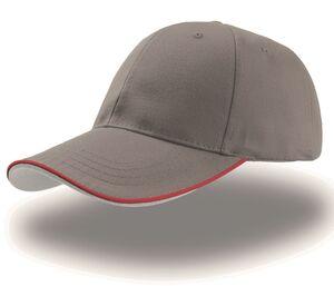 ATLANTIS AT006 - ZOOM PIPING CAP SANDWICH Grey