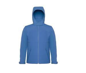 B&C BC651 - Hooded Soft-Shell Kids