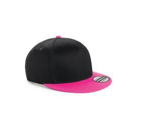 BEECHFIELD BF615 - Casquette enfant Snapback Black / Fuchsia