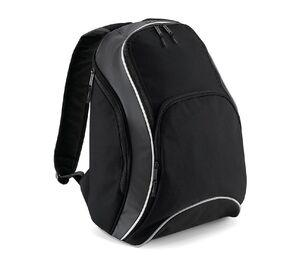 BAG BASE BG571 - Sac à dos Teamwear Black/ Graphite Grey/ White