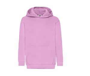 Fruit of the Loom SC371 - Kids Hooded Sweat (62-034-0) Light Pink