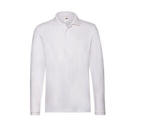 Fruit of the Loom SC384 - Premium Polo Long Sleeve (63-310-0) White