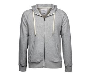 TEE JAYS TJ5402 - Sweat zippé Urban homme Heather Grey