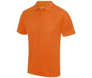 JUST COOL JC040 - Polo homme respirant Orange Crush