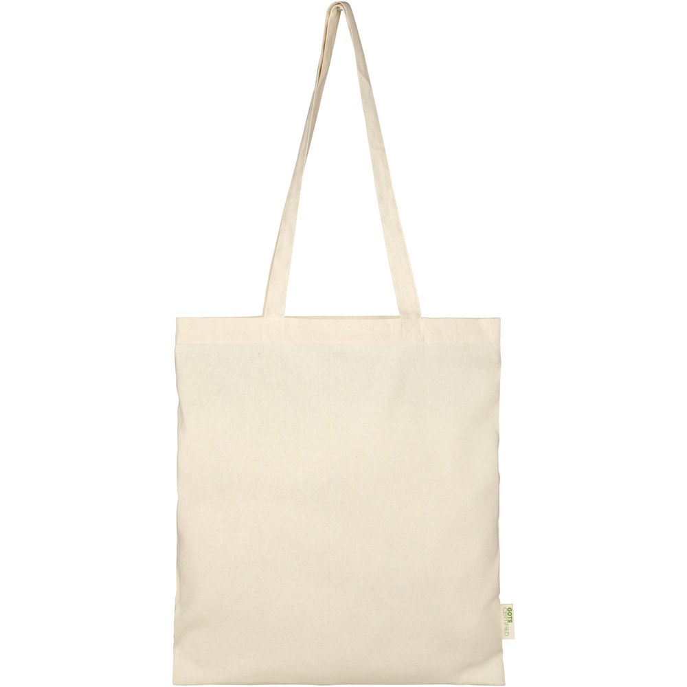 PF Concept 120491 - Orissa 100 g/m² GOTS organic cotton tote bag 7L