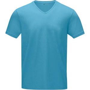 Elevate NXT 38016 - Kawartha short sleeve men's GOTS organic V-neck t-shirt NXT blue