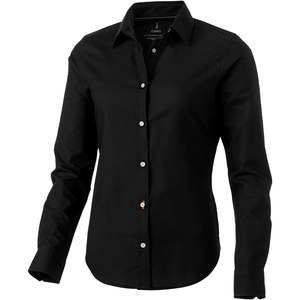 Elevate Life 38163 - Vaillant long sleeve women's oxford shirt Solid Black