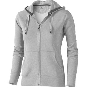 Elevate Life 38212 - Arora women's full zip hoodie Grey melange