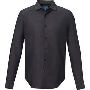 Elevate NXT 37524 - Cuprite long sleeve men's GOTS organic shirt Solid Black