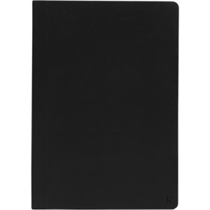 Karst® 107791 - Karst® A5 softcover notebook - lined Solid Black