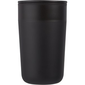 PF Concept 100731 - Nordia 400 ml double-wall recycled mug Solid Black