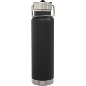 PF Concept 100732 - Thor 750 ml copper vacuum insulated sport bottle Solid Black