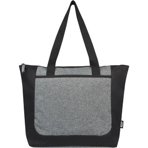 PF Concept 120657 - Reclaim GRS recycled two-tone zippered tote bag 15L