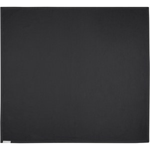 Seasons 113337 - Abele 150 x 140 cm cotton waffle blanket Solid Black