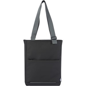 PF Concept 130038 - Aqua 14" GRS recycled water resistant laptop tote bag 14L Solid Black