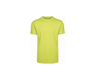 BUILD YOUR BRAND BY004 - Tshirt col rond frozen yellow