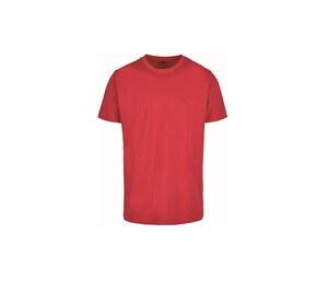 BUILD YOUR BRAND BY004 - Tshirt col rond city red