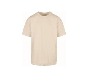 Build Your Brand BY102 - Oversized T-shirt Sand