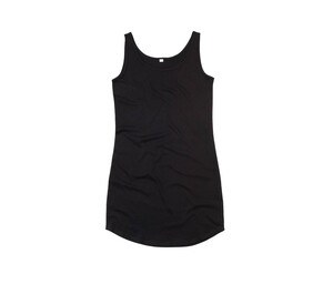 MANTIS MT116 - Jersey curved vest dress Black