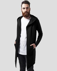 Urban Classics TB1389 - Long Hooded Open Edge Cardigan