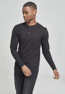 Urban Classics TB276 - Basic Henley L/S Tee